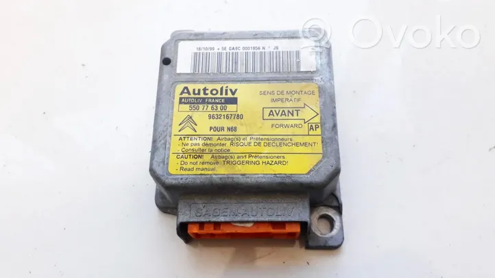 Citroen Xsara Picasso Module de contrôle airbag 550776300