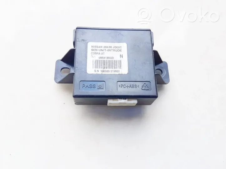 Nissan Qashqai+2 Muut ohjainlaitteet/moduulit 28436jd02c