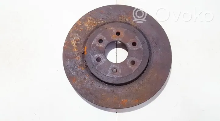 Nissan Pathfinder R51 Front brake disc ventiliuojamas