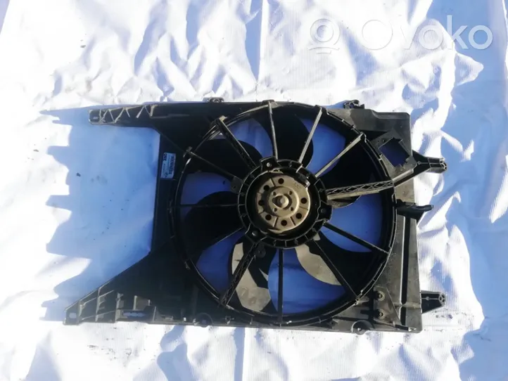 Renault Scenic I Radiator cooling fan shroud 7700426681