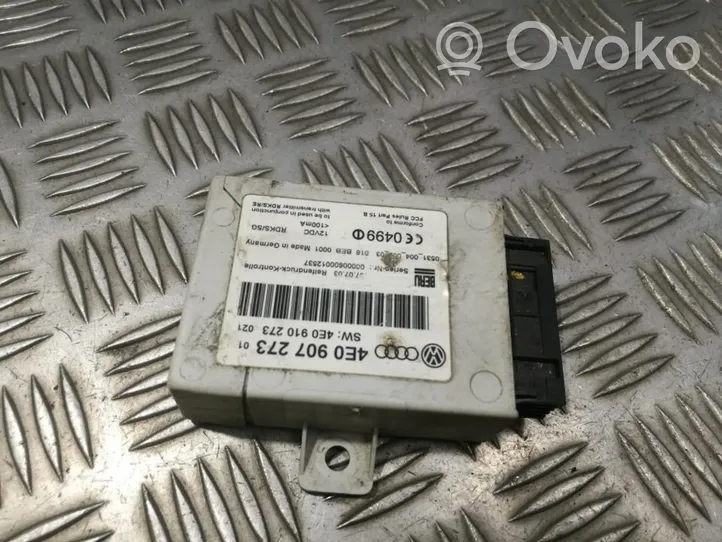 Audi A8 S8 D3 4E Other control units/modules 4E0907273