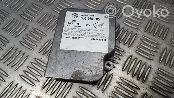 Volkswagen Sharan Gaisa spilvenu vadības bloks 6q0909605