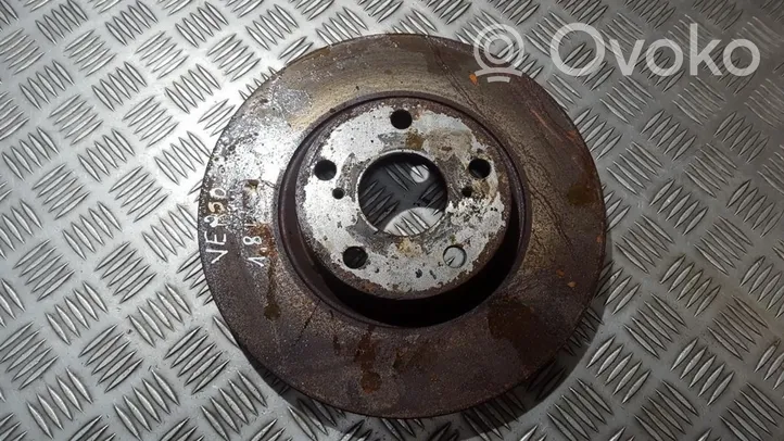 Toyota Corolla Verso AR10 Disque de frein avant 