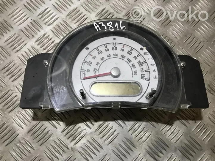 Opel Agila B Speedometer (instrument cluster) 3410052k14