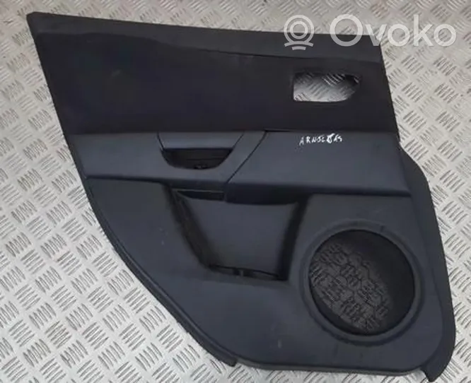 Mazda 3 I Garniture panneau de porte arrière BP4K68550