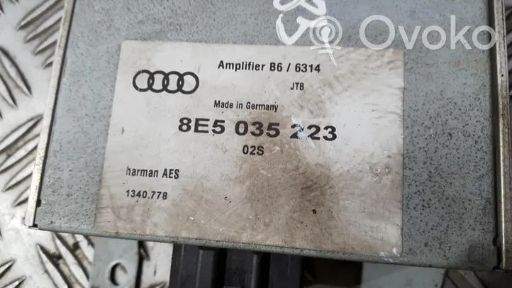 Audi A4 S4 B6 8E 8H Vahvistin 8e5035223