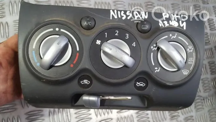 Nissan Pixo Gaisa kondicioniera / klimata kontroles / salona apsildes vadības bloks (salonā) 