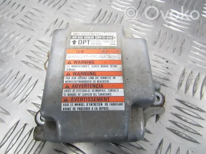 Suzuki Baleno EG Module de contrôle airbag 3891064G10