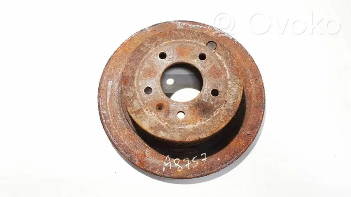 Chevrolet Captiva Rear brake disc ventiliuojamas