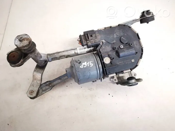 Seat Leon (1P) Front wiper linkage and motor 1p0955023d