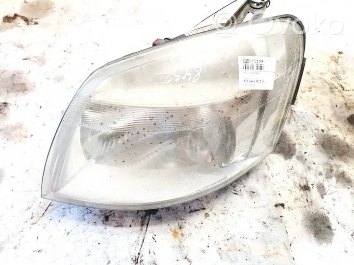 Citroen Berlingo Lampa przednia 9644150980