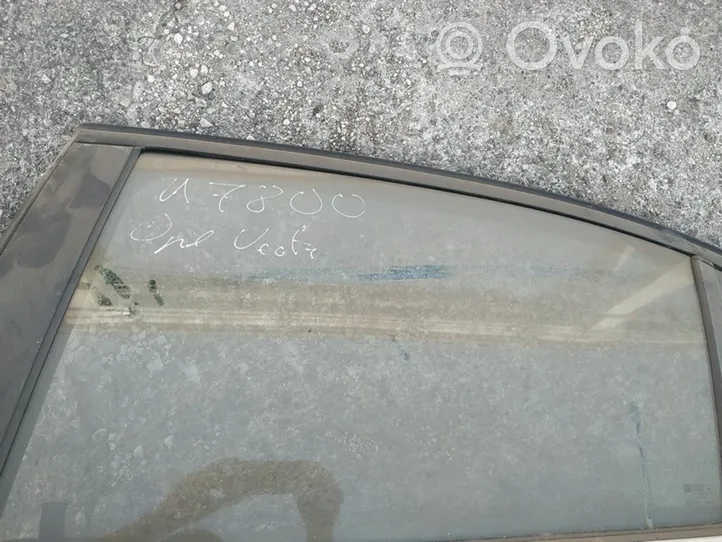 Opel Vectra C Rear door window glass 