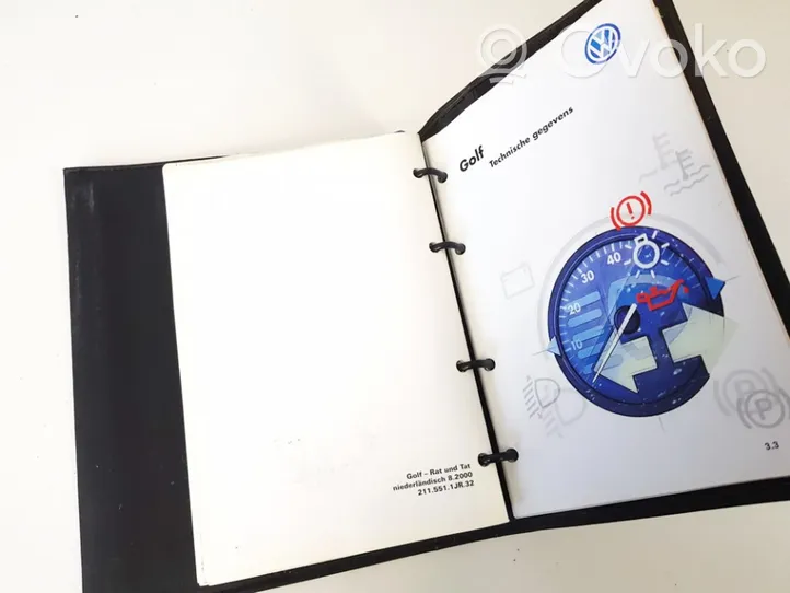 Volkswagen Golf IV Owners service history hand book 