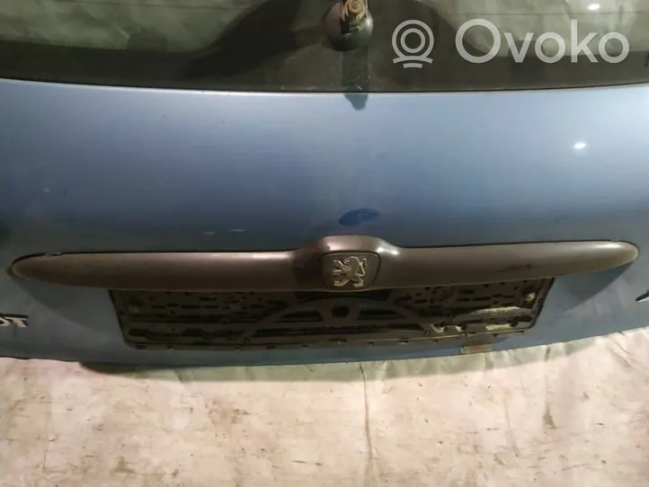 Peugeot 206 Trunk door license plate light bar 