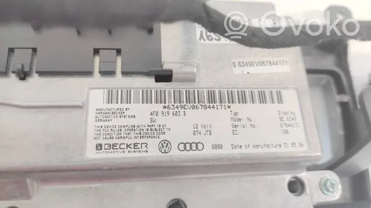 Audi Q7 4L Monitor / wyświetlacz / ekran 4F0919603B