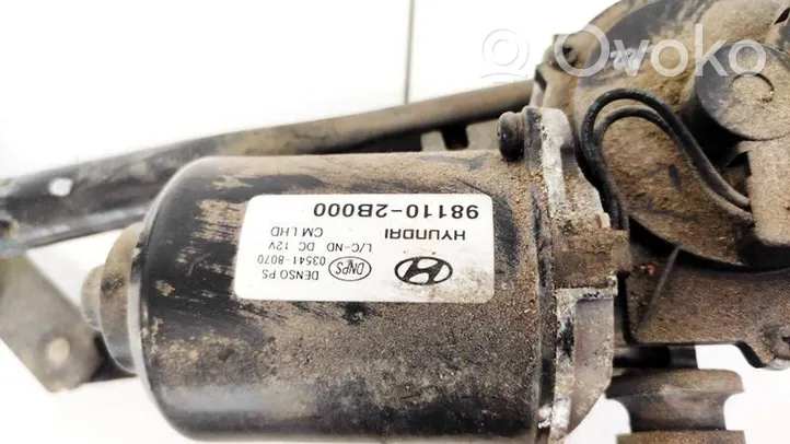 Hyundai Santa Fe Moteur d'essuie-glace 981102B000