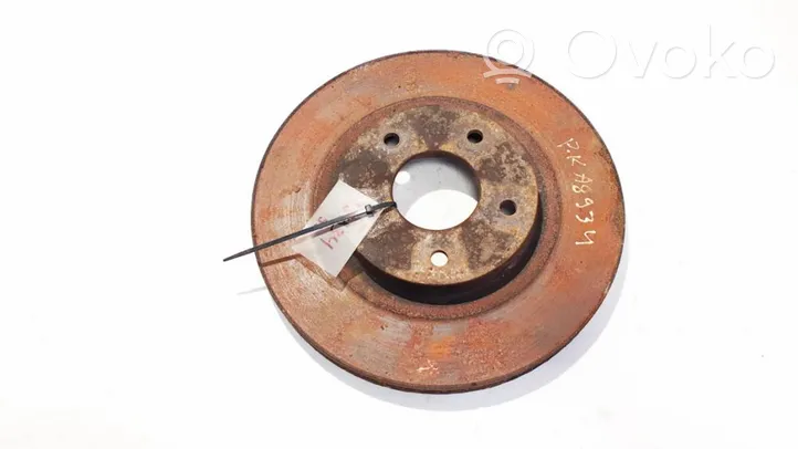 Nissan Qashqai Front brake disc ventiliuojamas