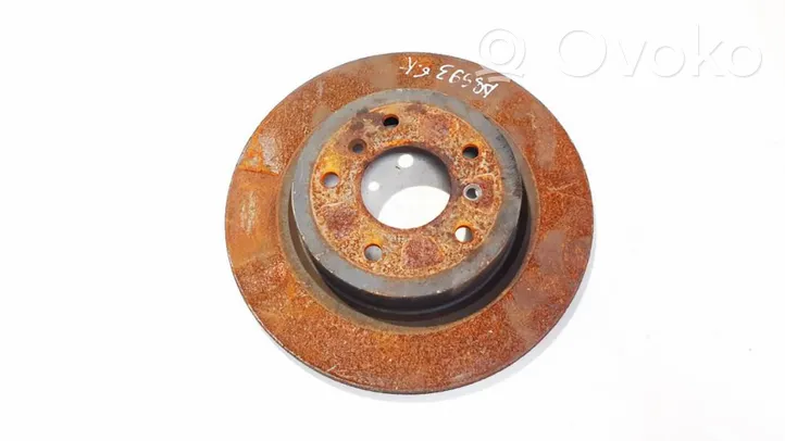 Renault Kadjar Rear brake disc neventiliuojamas