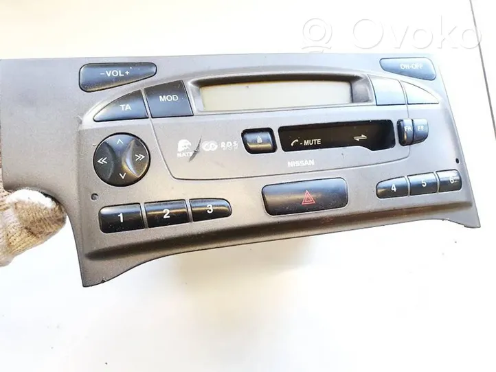 Nissan Primera Radio/CD/DVD/GPS-pääyksikkö 7649340318