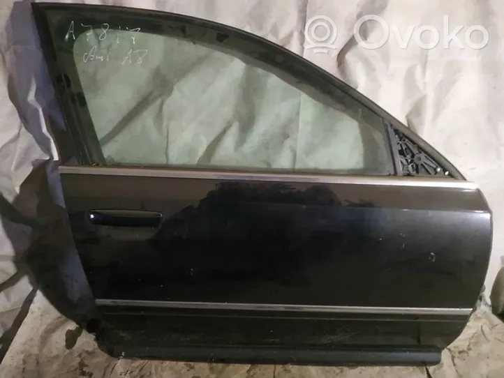 Audi A8 S8 D3 4E Portiera anteriore juodos