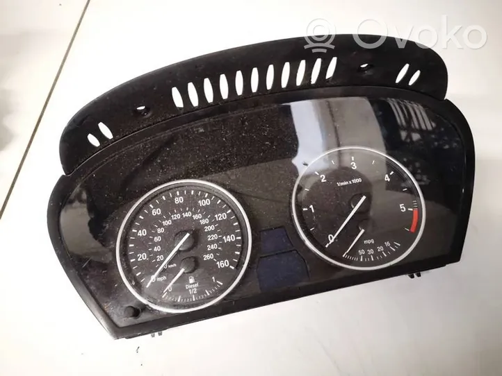 BMW X5 E70 Speedometer (instrument cluster) 62119218856
