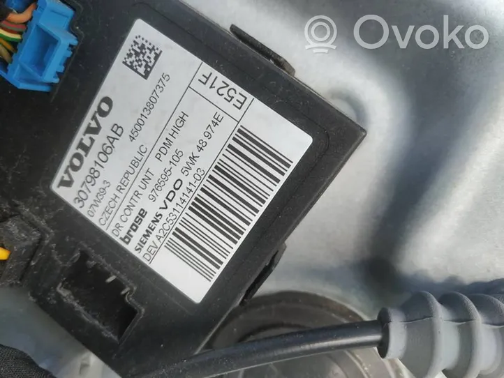 Volvo C30 Moteur de lève-vitre de porte avant 30798106ab