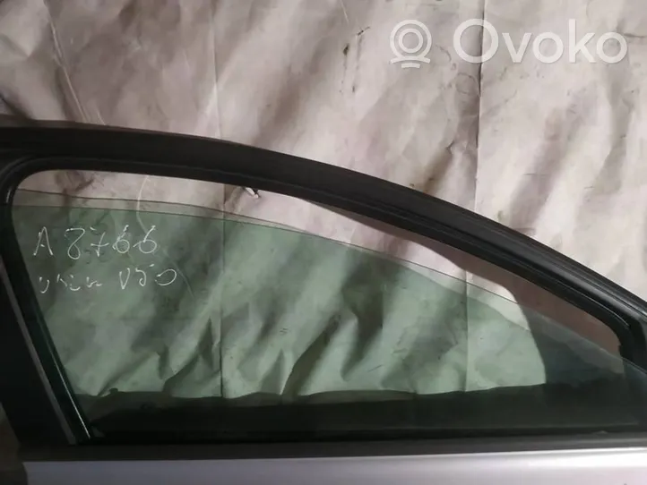 Volvo V50 Front door window glass four-door 