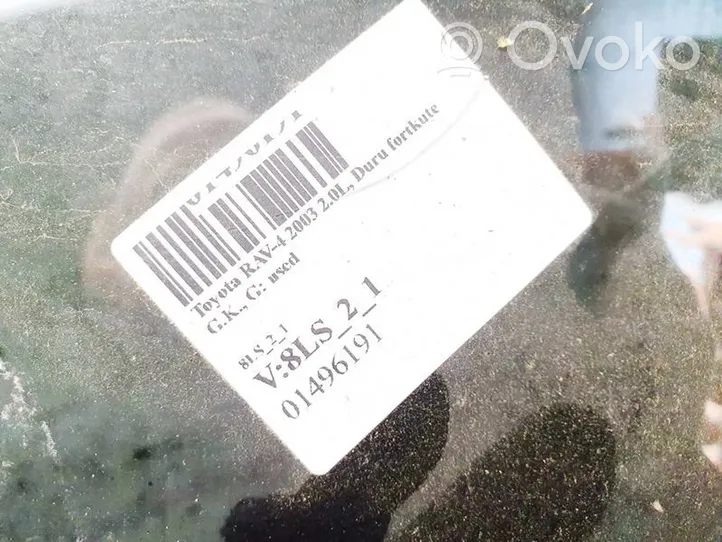 Toyota RAV 4 (XA20) Szyba karoseryjna drzwi tylnych 