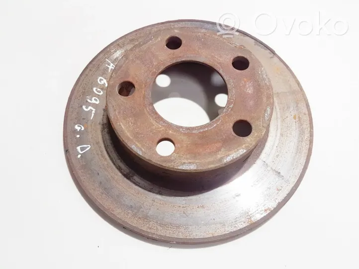 Volkswagen PASSAT B5 Rear brake disc 