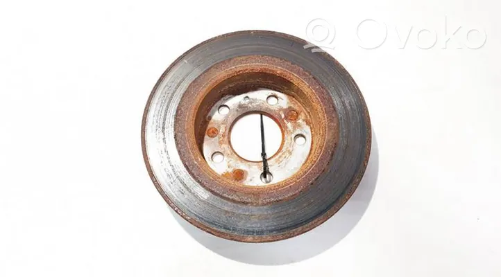 Opel Astra H Rear brake disc neventiliuojamas