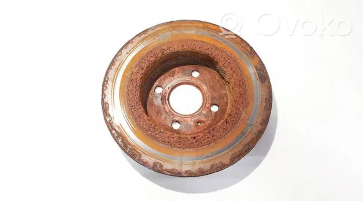 Opel Meriva A Rear brake disc neventiliuojamas