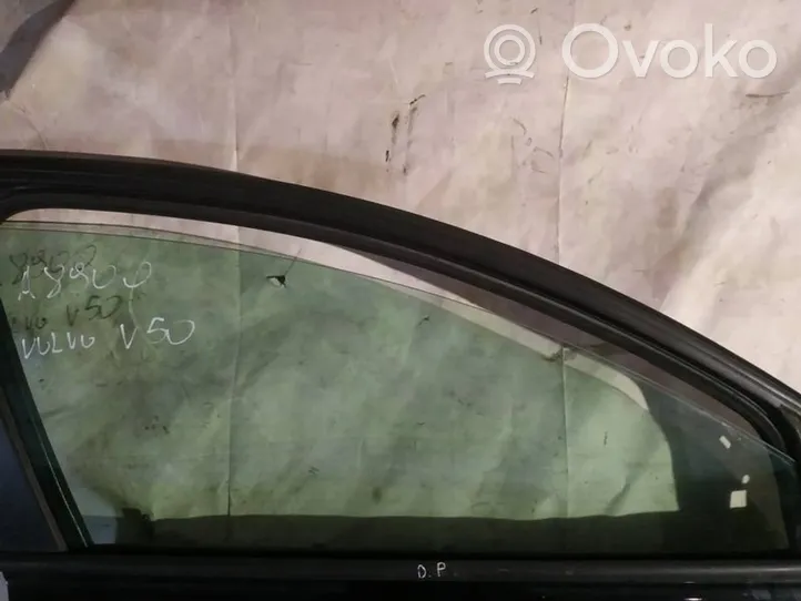 Volvo V50 Vitre de fenêtre porte avant (4 portes) 
