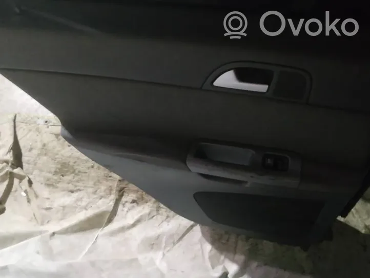 Volvo S40 Galinės durys juodos