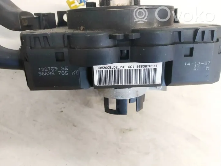 Peugeot 308 Interruptor/palanca de limpiador de luz de giro 96638785xt