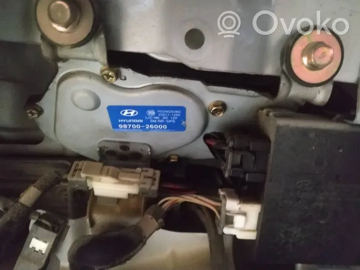 Hyundai Santa Fe Moteur d'essuie-glace arrière 9870026000