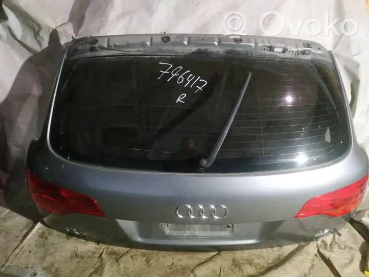 Audi Q7 4L Tylna klapa bagażnika pilkas