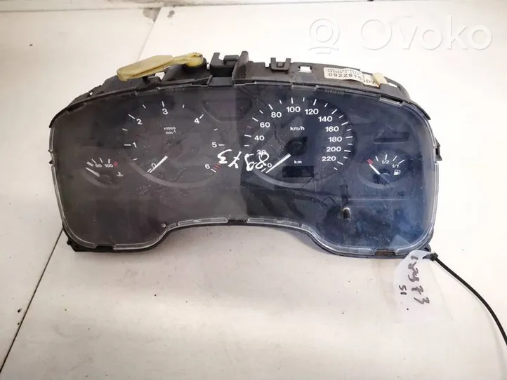 Opel Astra G Compteur de vitesse tableau de bord 09228750dy