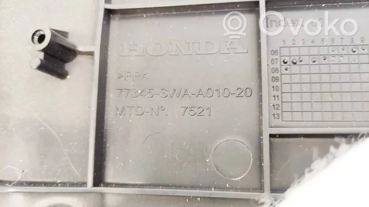 Honda CR-V Cita veida salona detaļa 77345SWAA01020