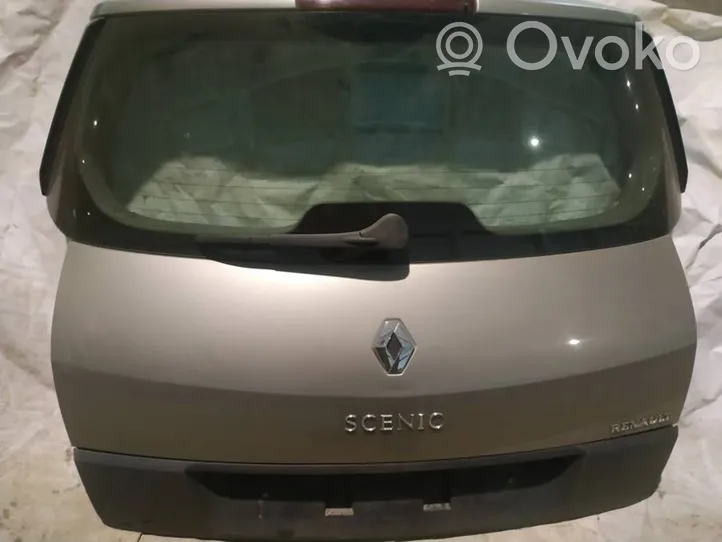 Renault Scenic II -  Grand scenic II Задняя крышка (багажника) sidabrinis