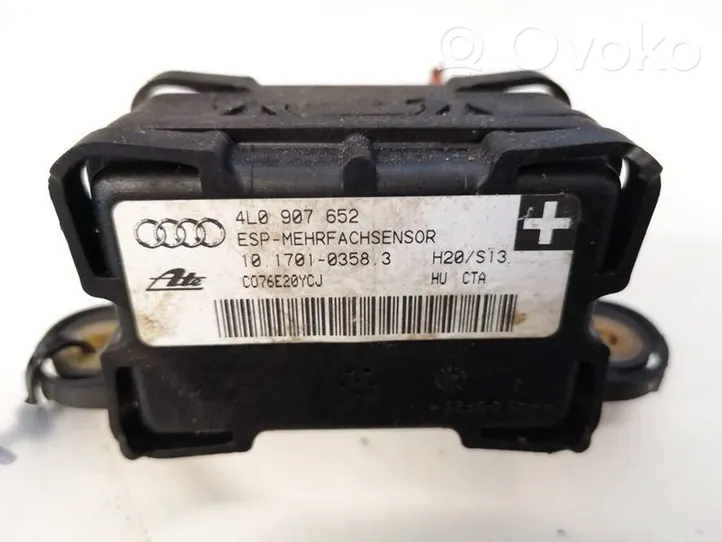 Audi Q7 4L ESP acceleration yaw rate sensor 4l0907652