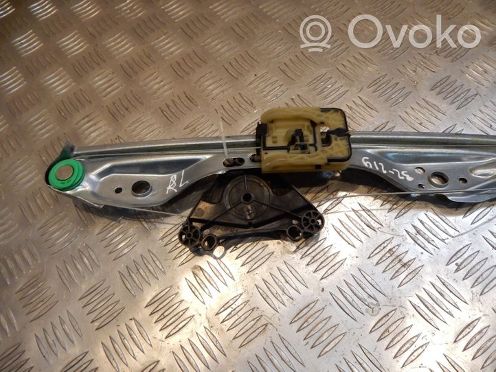 Volvo S80 Mechanizm podnoszenia szyby tylnej bez silnika 910490104