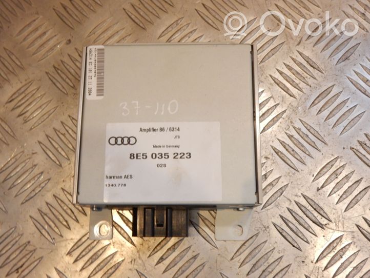 Audi A4 S4 B7 8E 8H Garso stiprintuvas 8E5035223