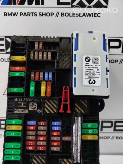 BMW X5 G05 Skrzynka bezpieczników / Komplet 8706212