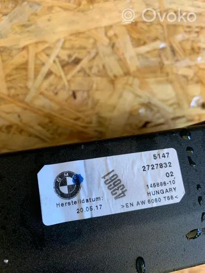 BMW 5 G30 G31 Rete portaoggetti del bagagliaio/baule 2727832