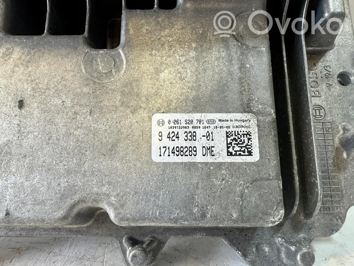 BMW 1 F20 F21 Komputer / Sterownik ECU silnika 9424338