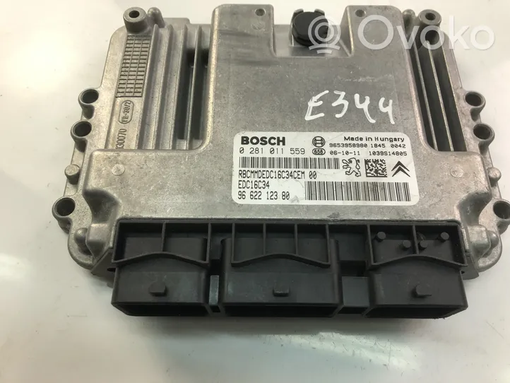 Citroen C3 Aircross Centralina/modulo motore ECU 9662212380