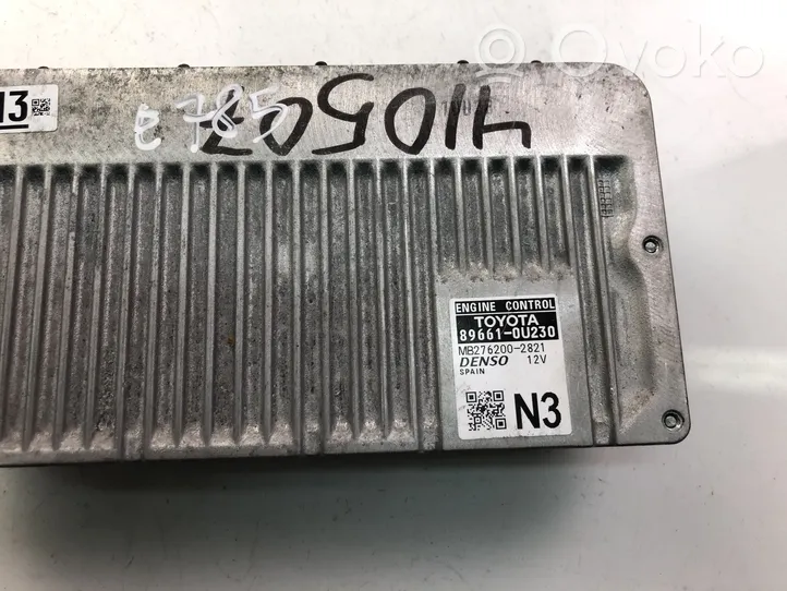 Toyota Yaris Komputer / Sterownik ECU silnika 896610U230