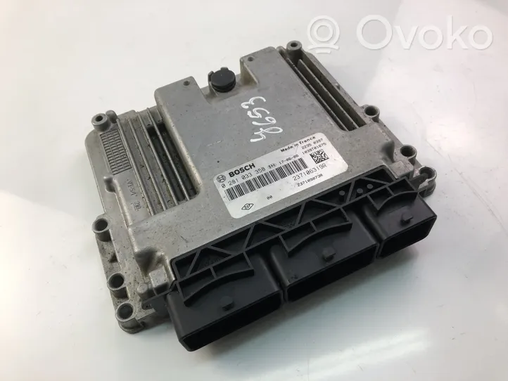 Renault Kadjar Блок управления двигателем ECU 237106319R