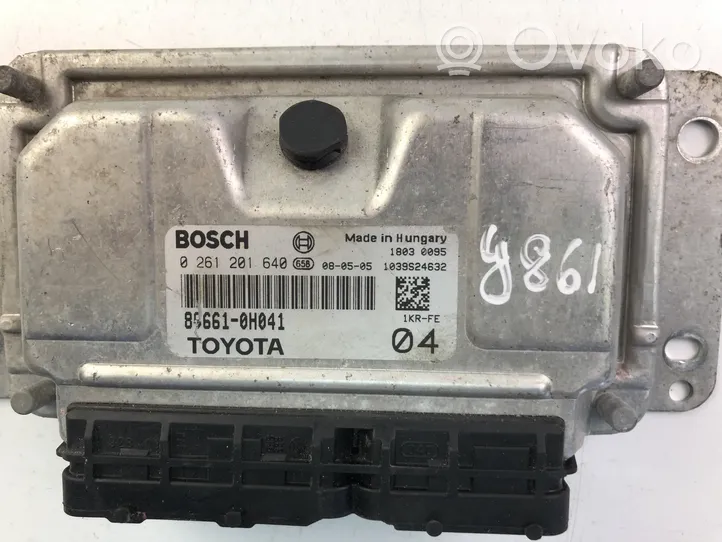 Toyota Aygo AB10 Galios (ECU) modulis 896610H041