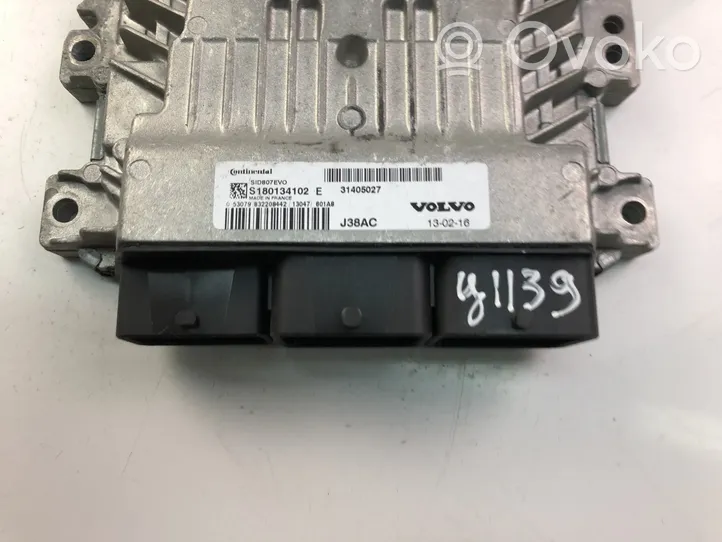 Volvo V60 Komputer / Sterownik ECU silnika 31405027